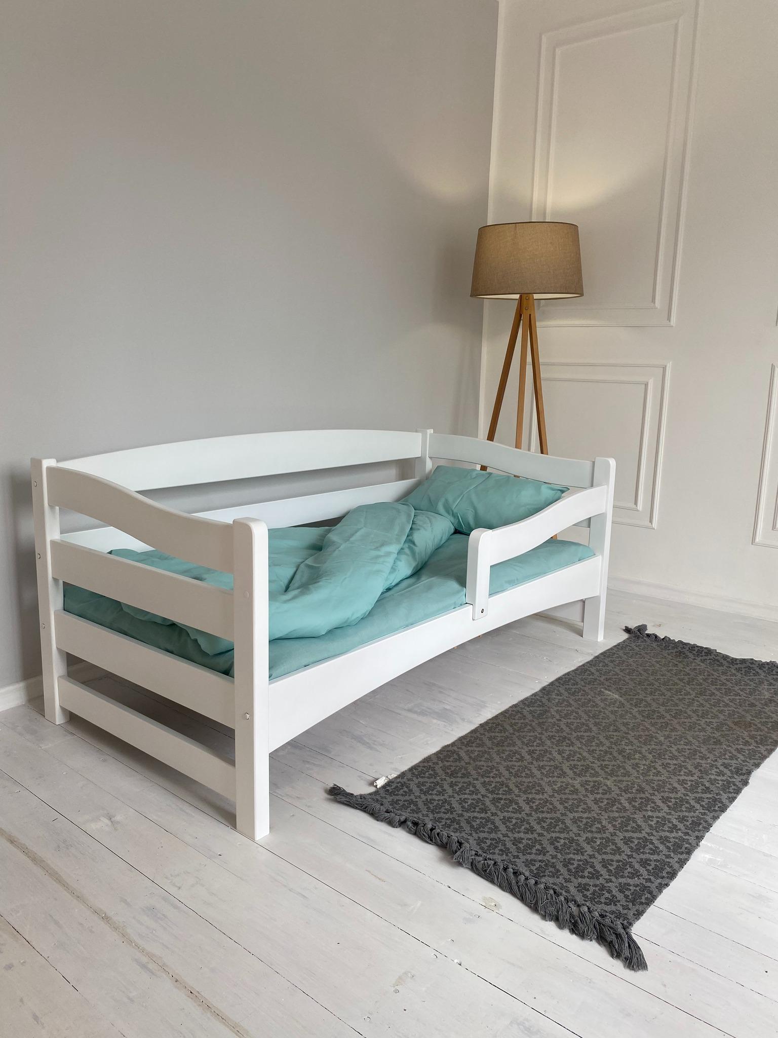 Ліжко підліткове Goydalka Afina 190x80 см Білий - фото 6