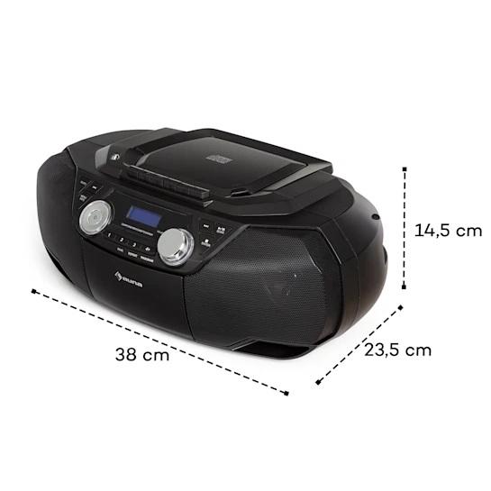 Бумбокс Auna Roadie 2K Boombox CD (10034290) - фото 5