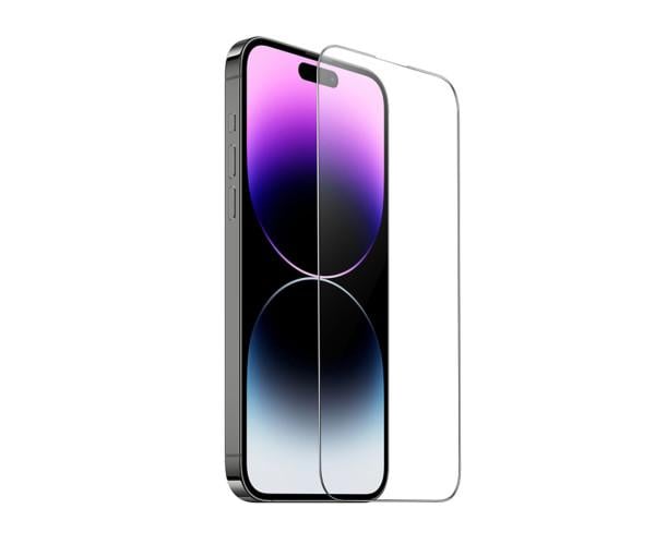Защитное стекло HOCO 9D large arc dustproof glass для iPhone 15 Pro Max