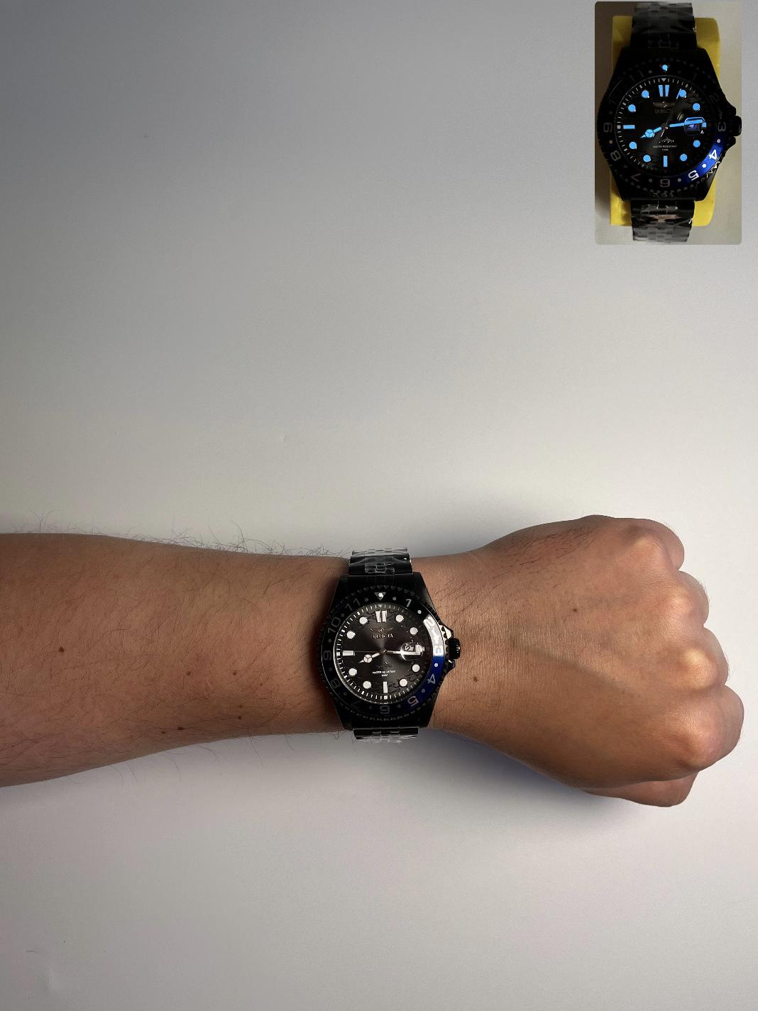 Годинник Invicta 30627 Pro Diver Чорний - фото 9 Годинник Invicta 30627 Pro Diver Чорний - фото 9