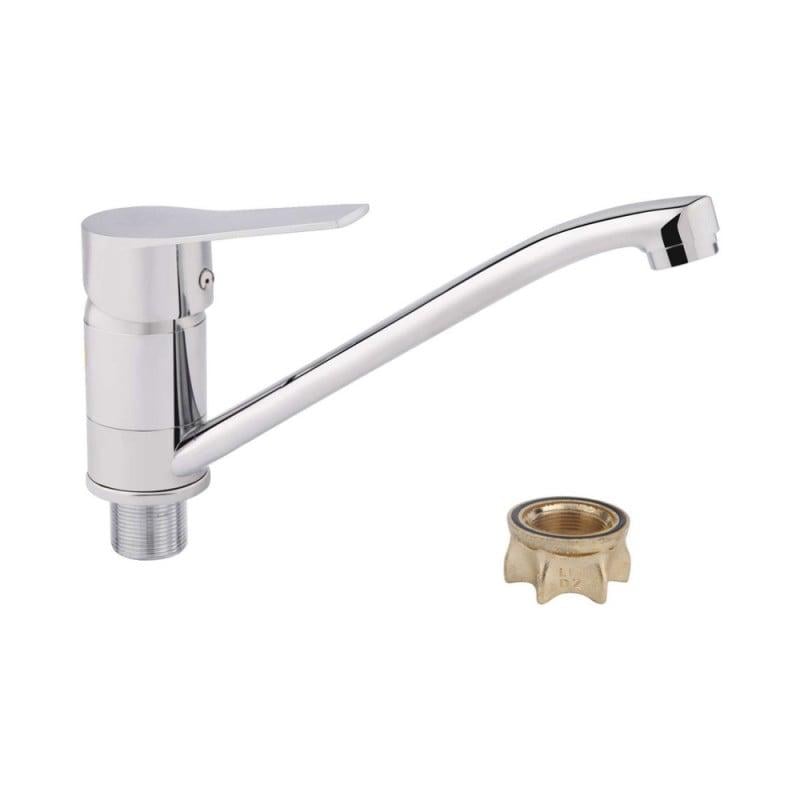 Змішувач для кухні Lidz (CRM)-20 38 003 00 Хром