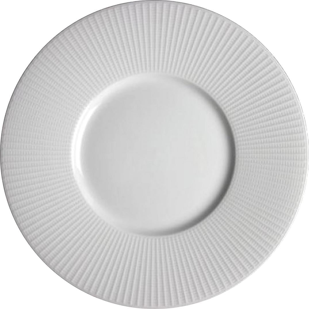 Тарілка обідня Steelite Willow 28,5 см White (9117C1171)
