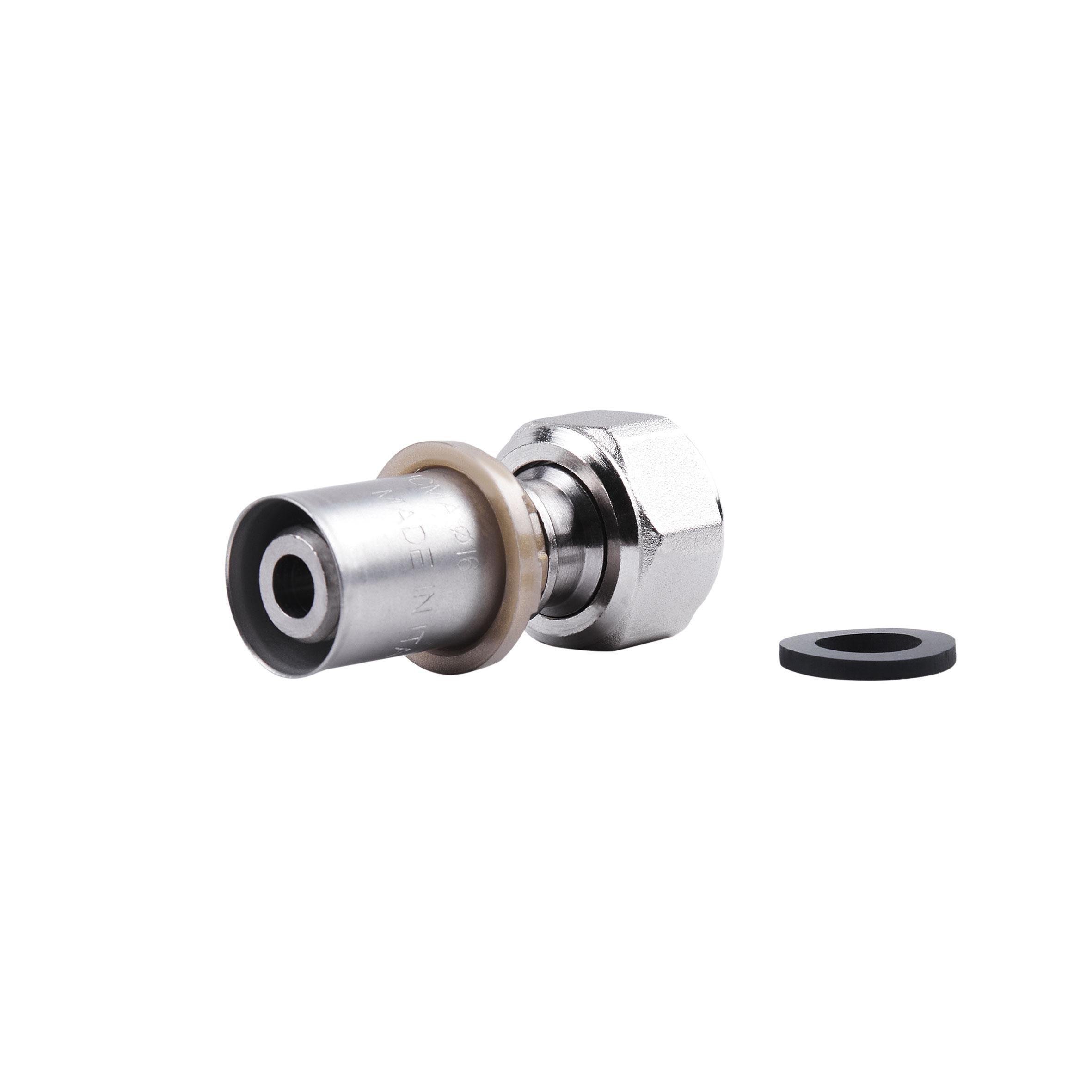 Перехідник прес ICMA 16х1/2" ВР із накидою гайкою без конуса №416 (SD00007071)