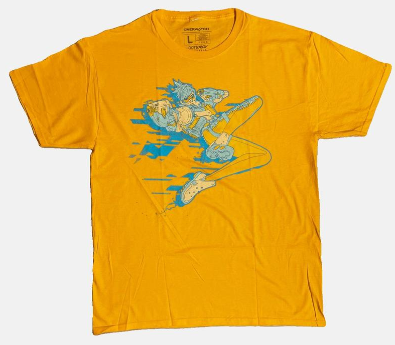 Футболка унісекс Оverwatch бавовна L Жовтий (28363918)