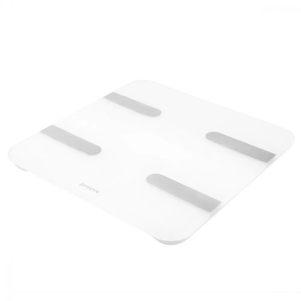 Весы напольные смарт Proove Numbers bluetooth до 180 кг стеклянные (SLBP00010002) - фото 3