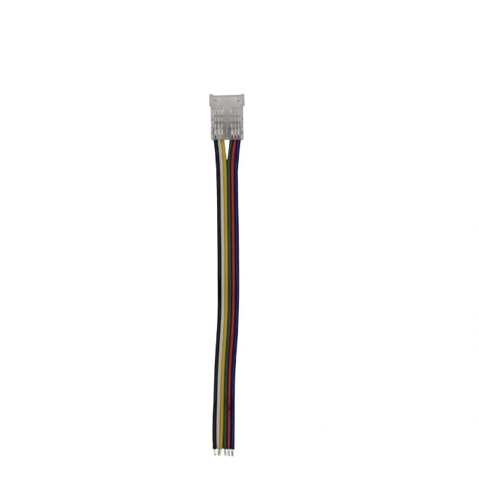 Коннектор для LED-ленты Prolum COB 12 мм 6Pin RGB/CCT 1jack (501137)