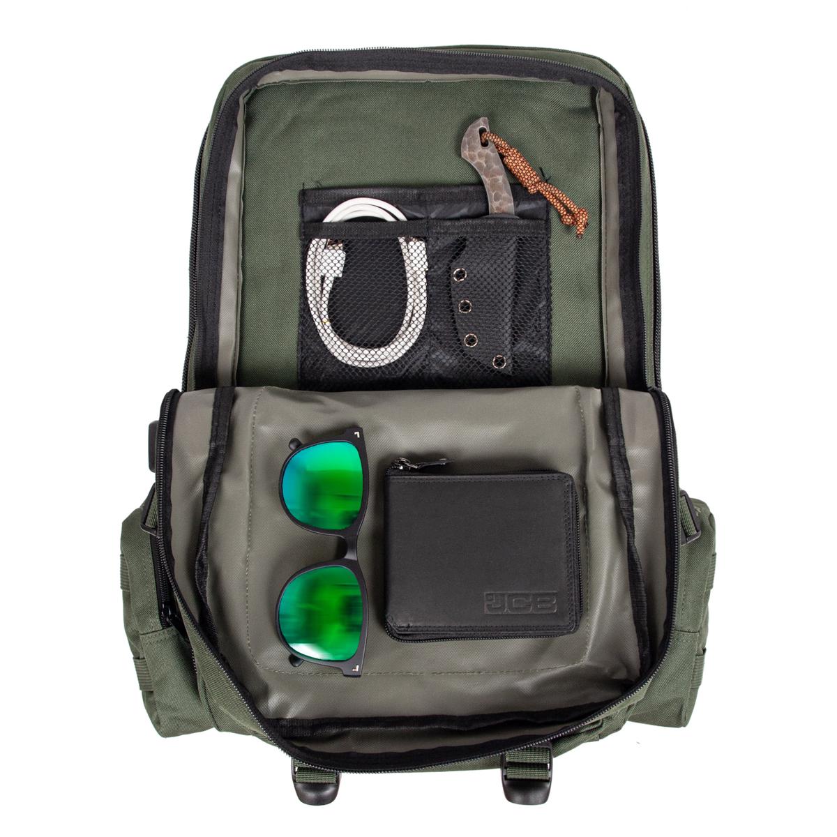 Городской рюкзак Borderline JBBP 287 Khaki - фото 11 Городской рюкзак Borderline JBBP 287 Khaki - фото 11