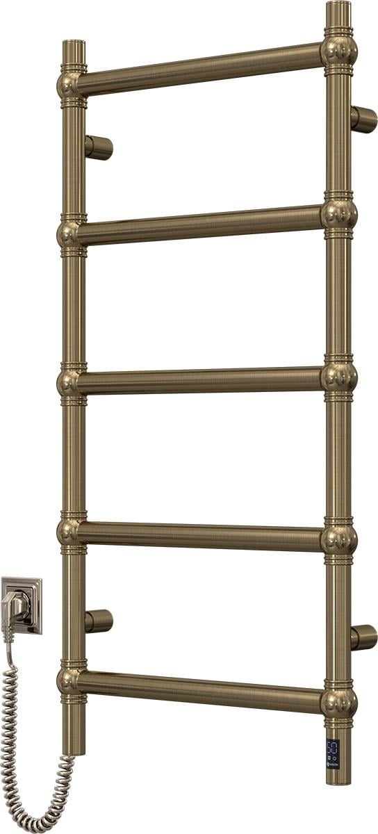 Рушникосушка електрична Ретро Sensor лівого підключення 1000x500 мм Бронзовий (10-540133-5010YP)