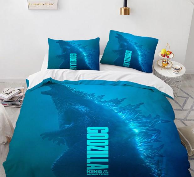 Комплект постельного белья с 3D рисунком Godzilla #9