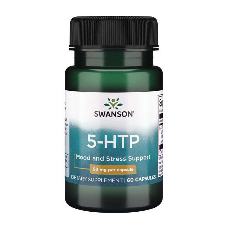 Гидрокси L-триптофан Swanson 5-HTP 50 mg 60 capsules