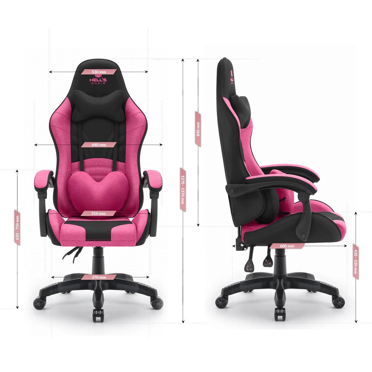 Крісло комп'ютерне Hell's Rainbow тканина Black (2760949243) - фото 10 Крісло комп'ютерне Hell's Rainbow тканина Black (2760949243) - фото 10