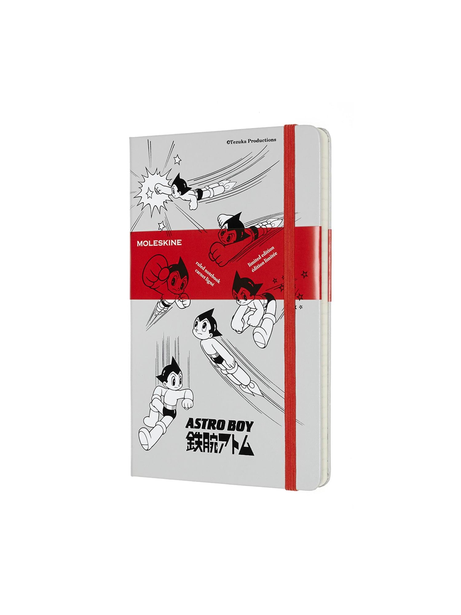 Записник Moleskine Astro Boy середній лінійка Світло-сірий (LEABQP060G26)