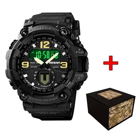 Наручные часы Patriot 004BKTRO ТРО с коробкой Черный - фото 6 Наручные часы Patriot 004BKTRO ТРО с коробкой Черный - фото 6