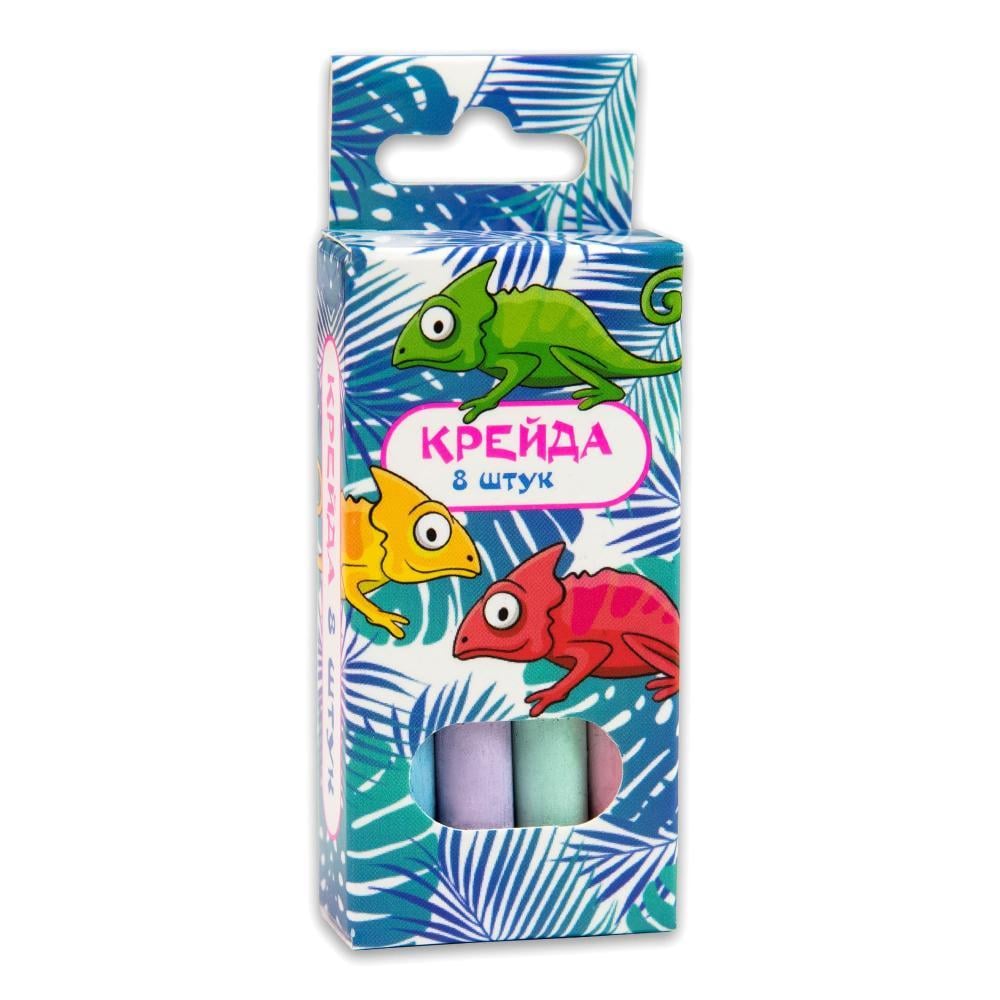 Крейда Маленька кругла Strateg 50104 8 шт. Крейда Маленька кругла Strateg 50104 8 шт.