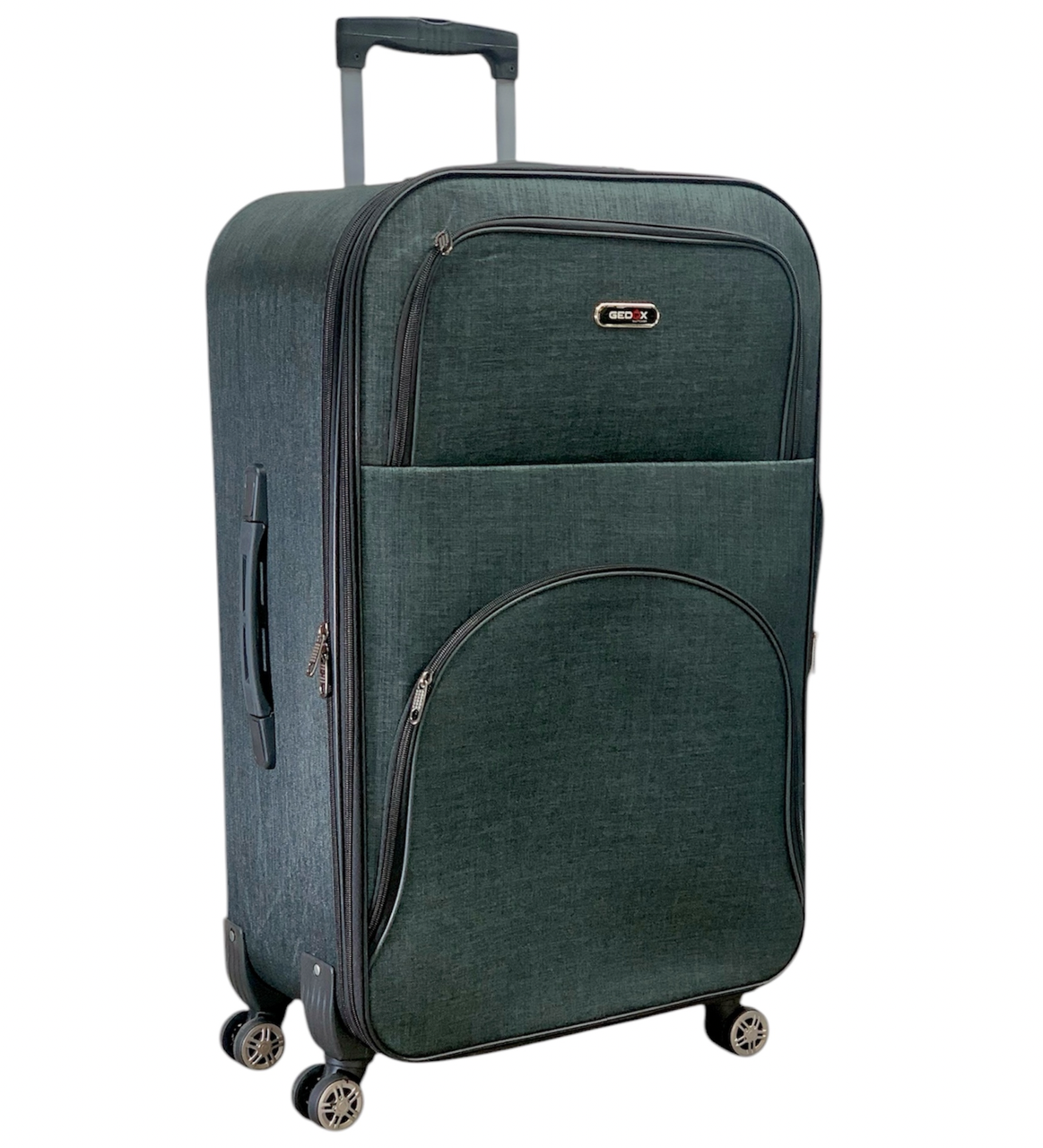 Чемодан тканевый Impertex TK008-L водонепроницаемый на 4 двойных колесах большой L 120 л