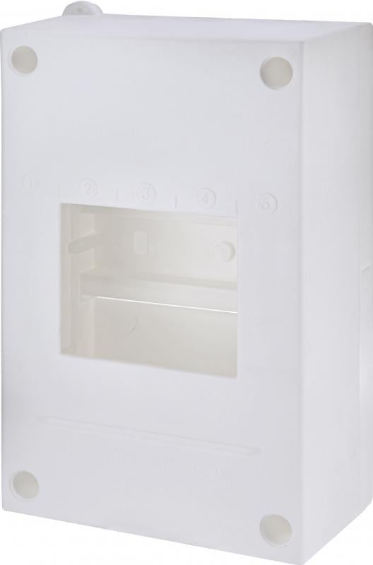 Щит розподільний ETI EC 3+2 навісний без дверцят 5 модулів пластик 155х97х57 мм (1101046)