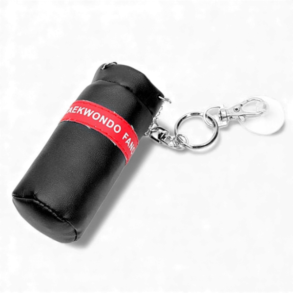 Брелок для ключей Боксерская груша из полиуретана Черный (99_1_0_1C)