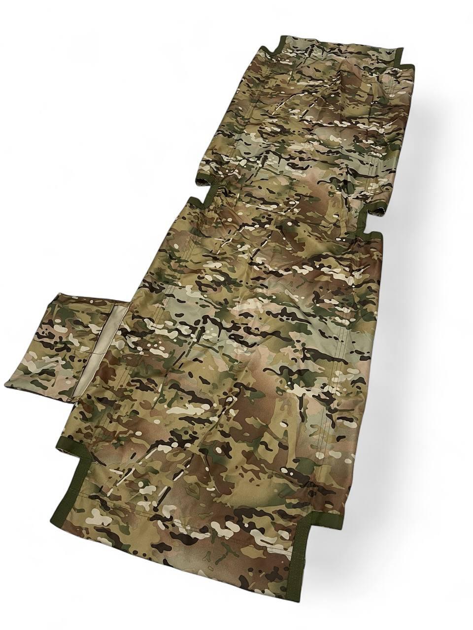 Ткань раскладушки НАТО XL с карманом 206х72 см Мультикам (2688297220)