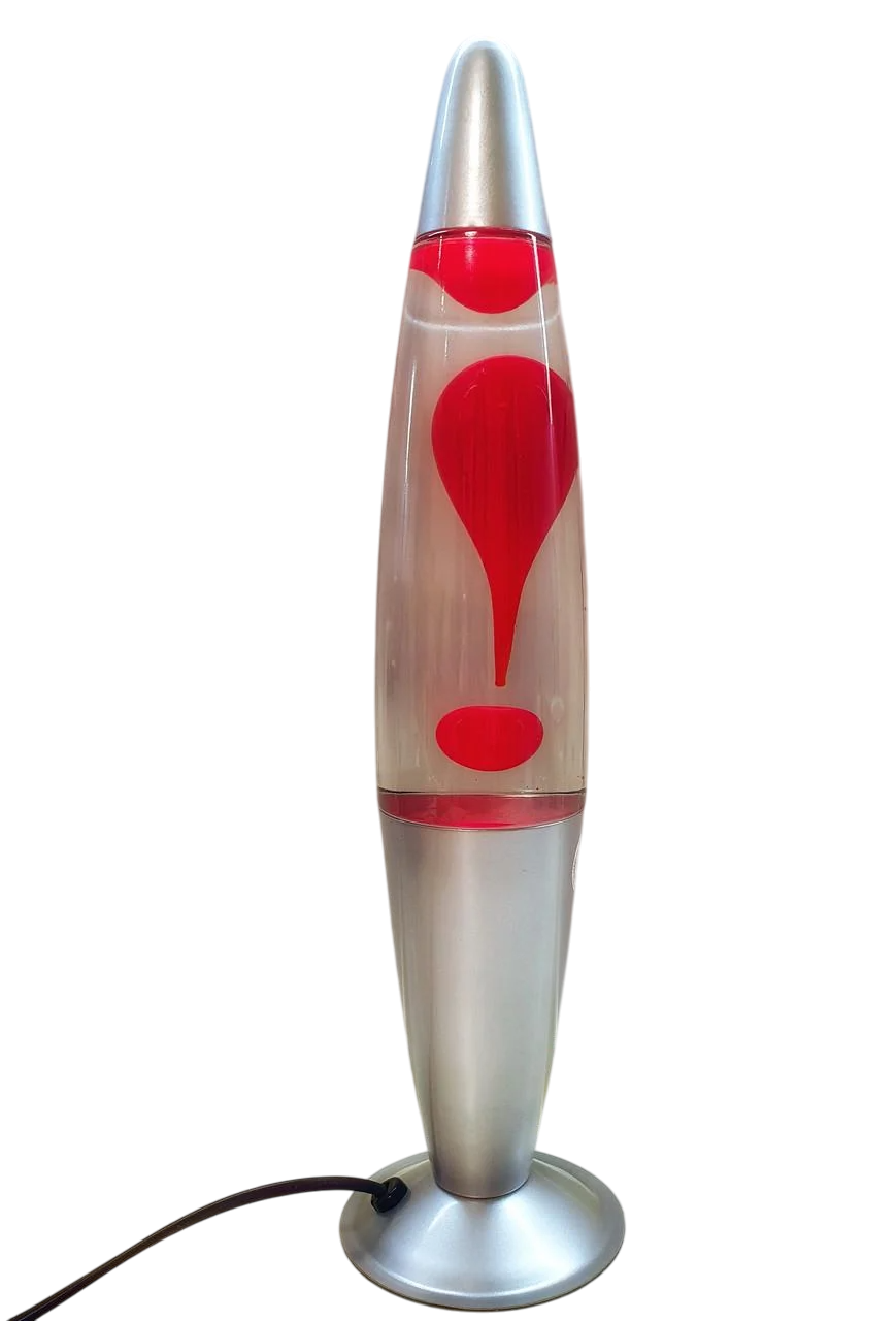 Светильник ночник Лава Красный (42 см)