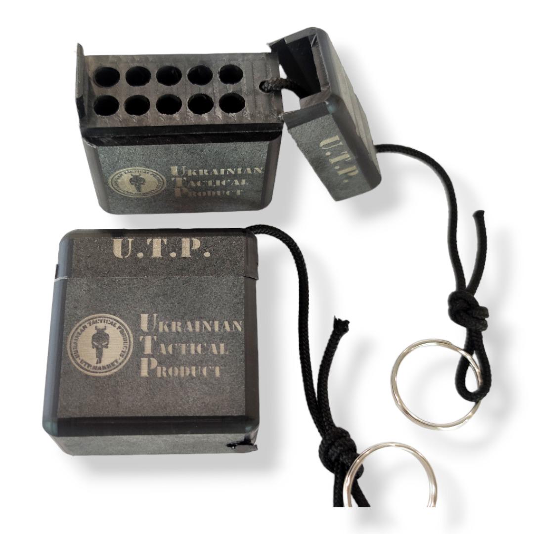 Футляр под капсюль детонаторы плоский Черный (utp035) - фото 2 Футляр под капсюль детонаторы плоский Черный (utp035) - фото 2