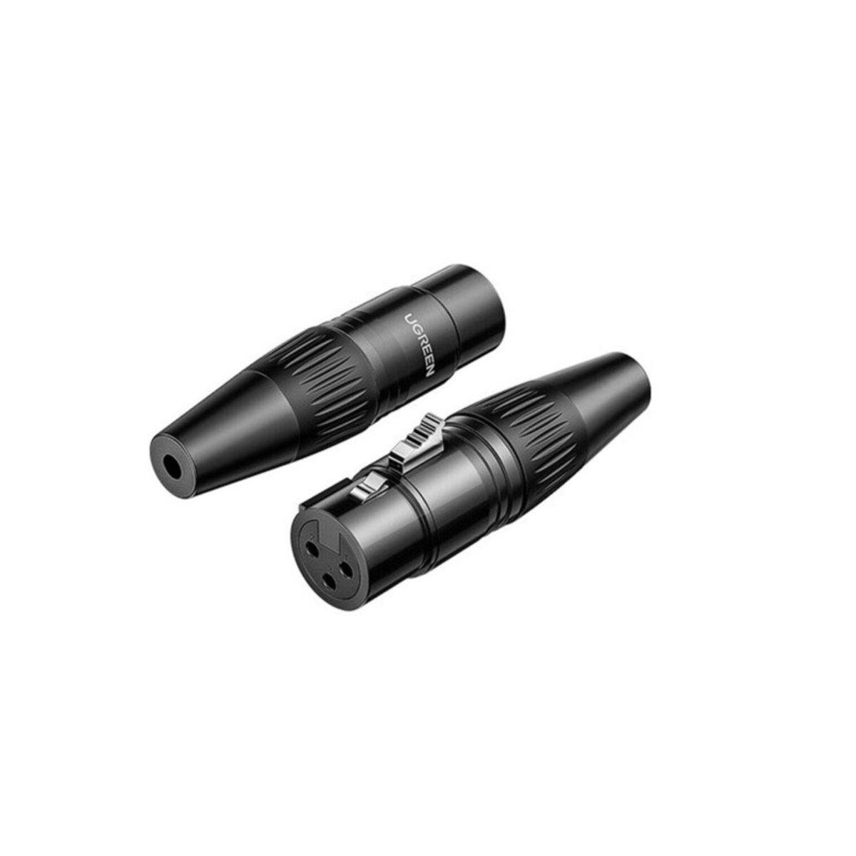 Коннектор аудио UGREEN AV162 XLR Черный (612440)