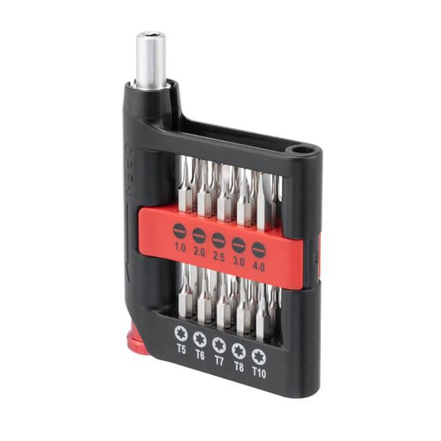 Викрутка прецизійна Intertool VT-3339 з комплектом насадок 21 од.