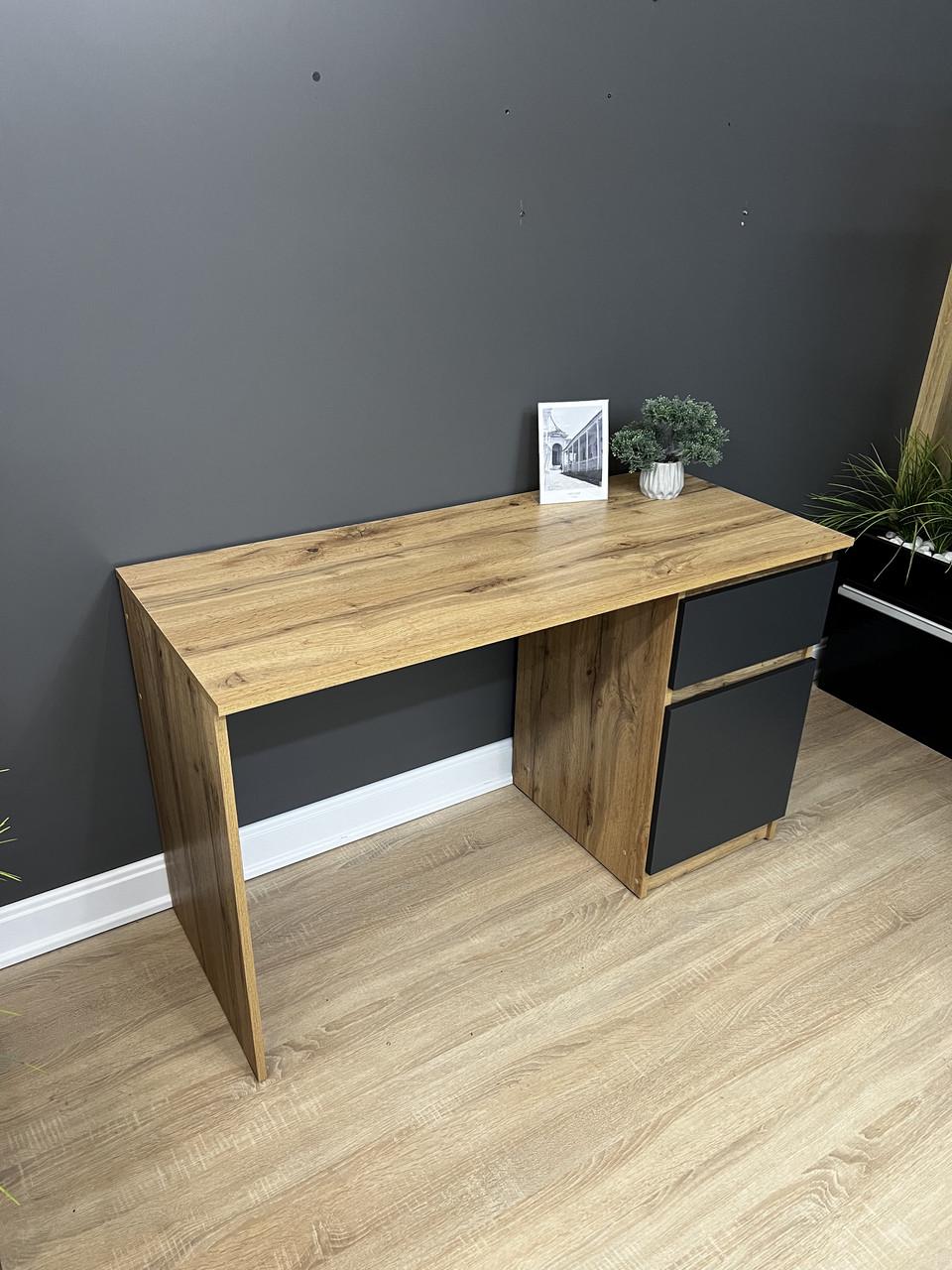 Стіл письмовий без ручок Лайт 1250х750х530 мм Дуб Аппалачі/Антрацитовий - фото 8 Стіл письмовий без ручок Лайт 1250х750х530 мм Дуб Аппалачі/Антрацитовий - фото 8