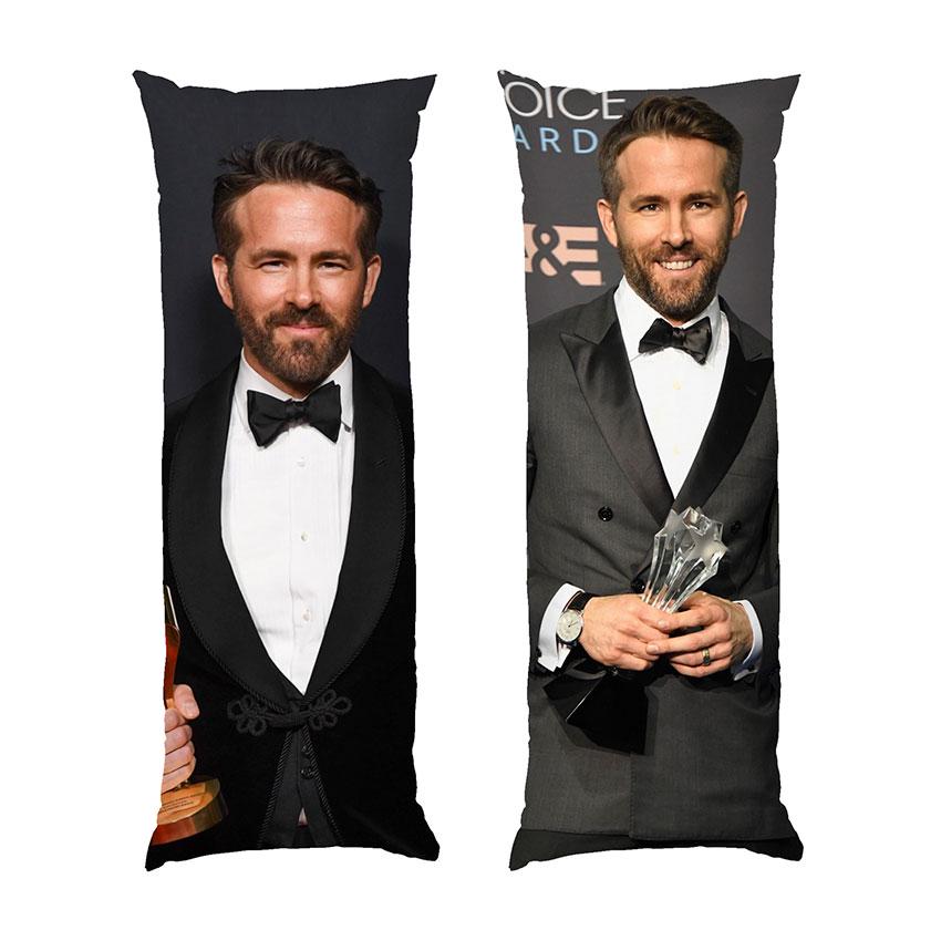 Подушка дакімакура Ryan Reynolds with a reward габардин 140х45 см (113290-2)