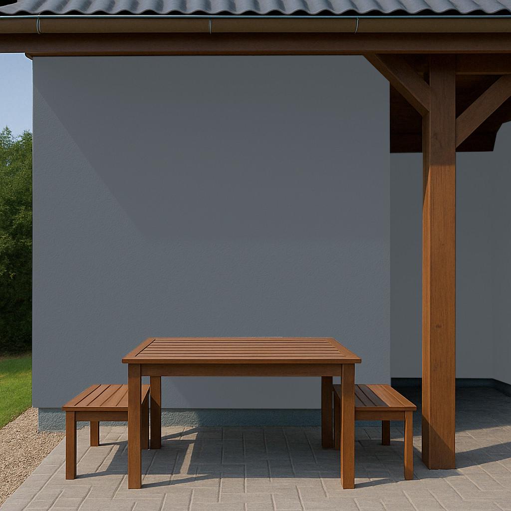 Фарба фасадна силіконова SkyLine Силіконфасад 3 л 6005-B Фарліон (2596460610) - фото 4