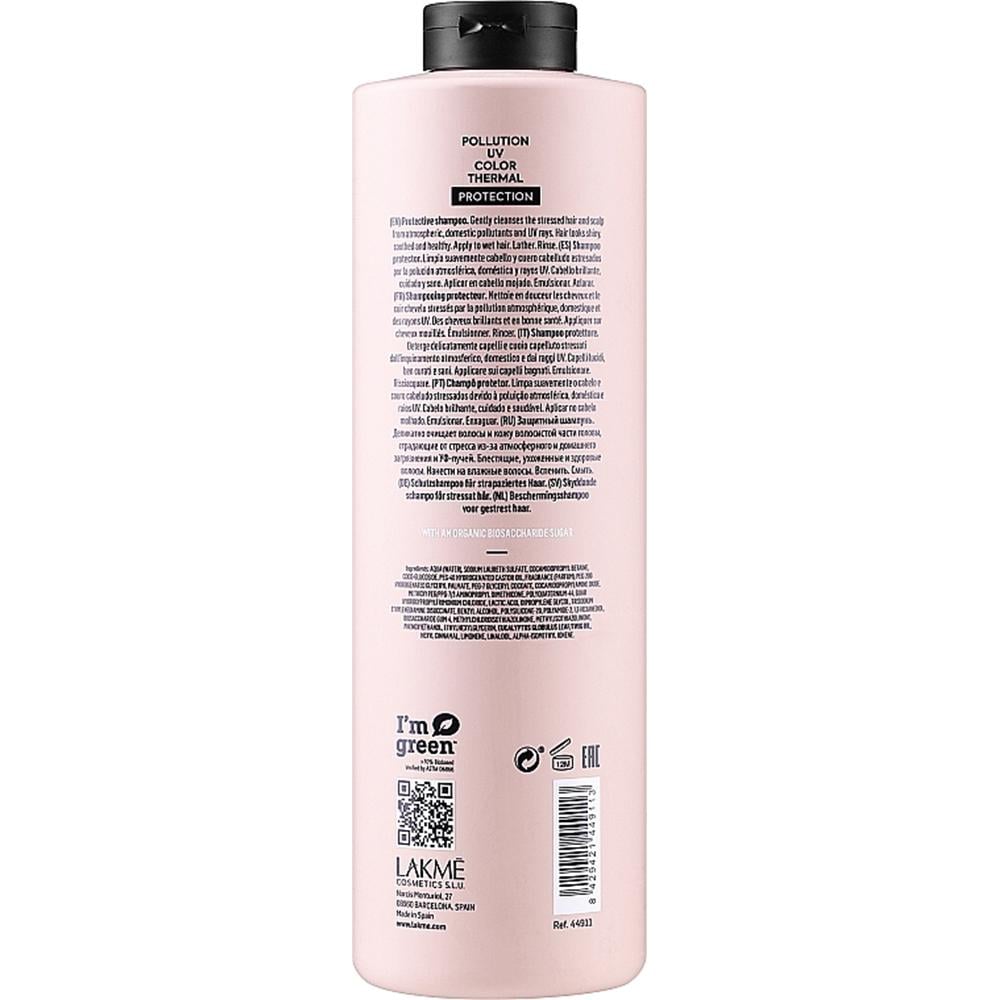 Шампунь для комплексного захисту волосся Lakme Teknia Full Defense Shampoo 1000 мл (44911) - фото 2