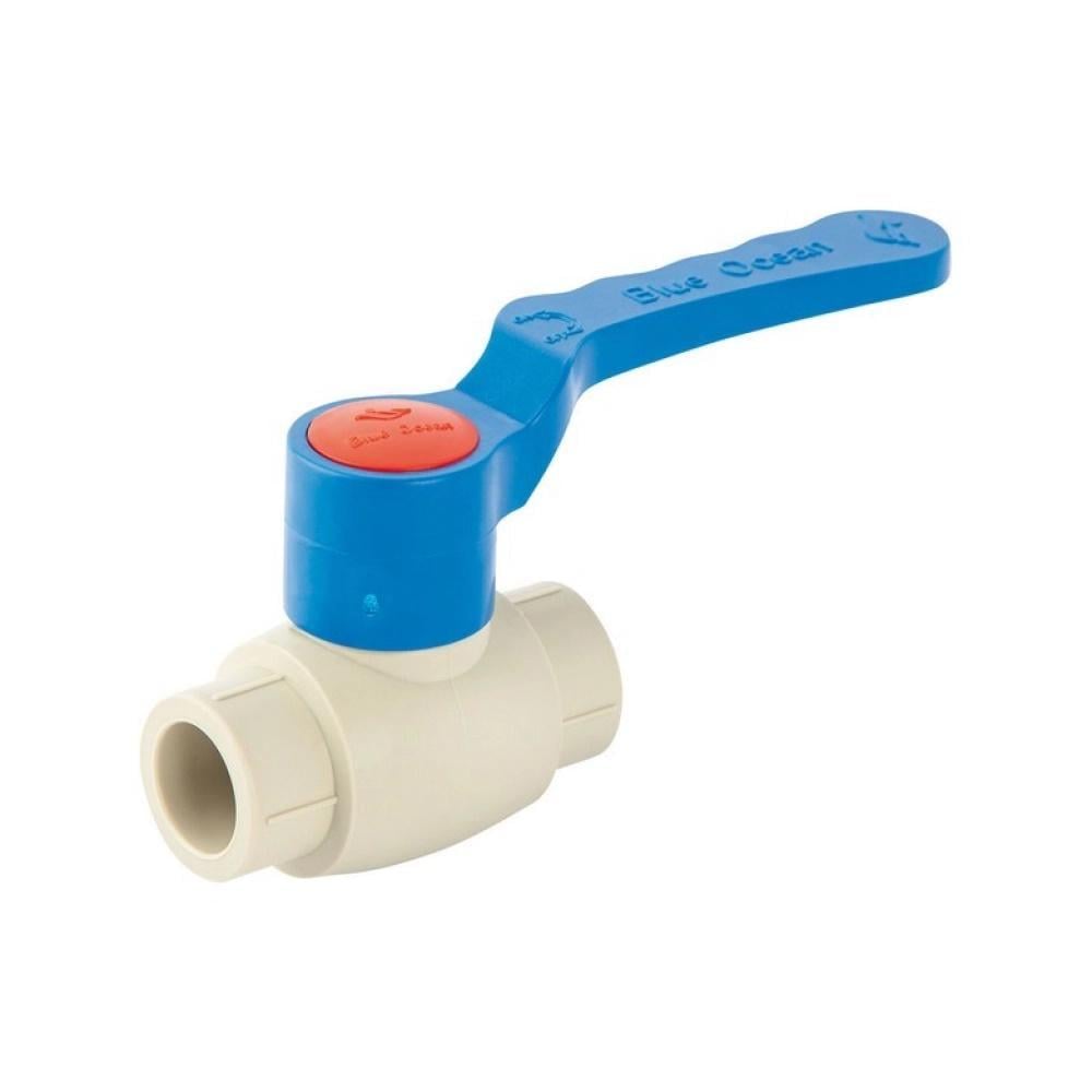 Кран кульовий Blue Ocean PPR ABS 25х25 мм (SD00010631) Кран кульовий Blue Ocean PPR ABS 25х25 мм (SD00010631)
