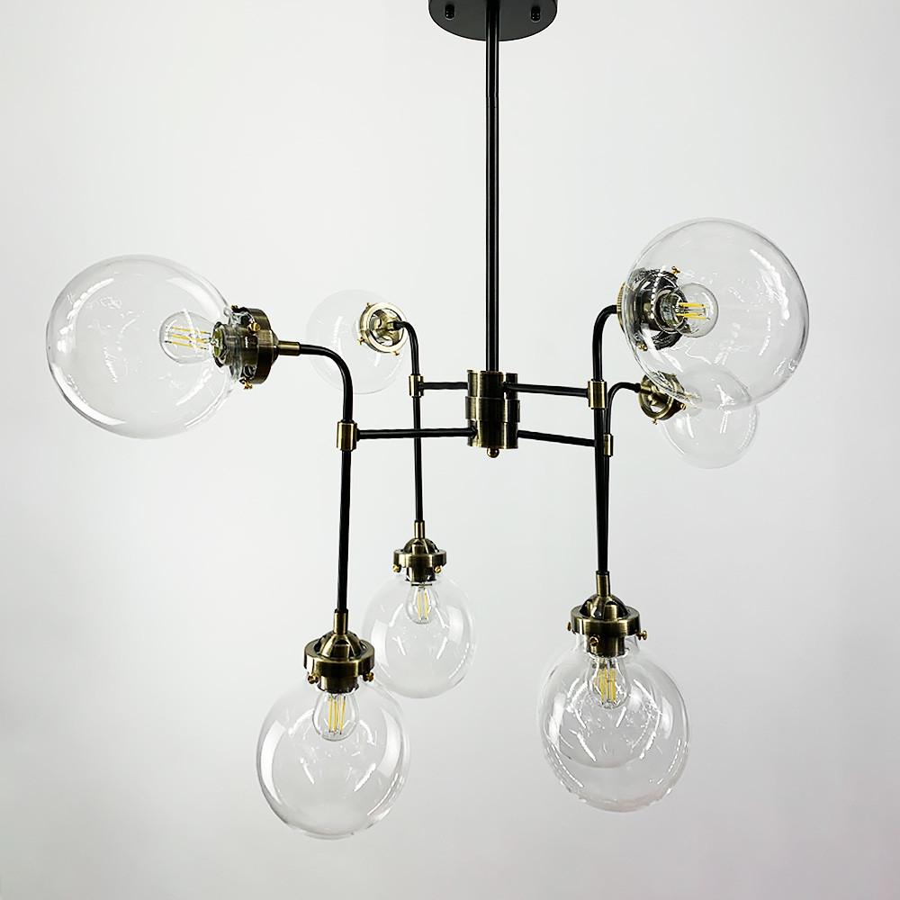 Люстра стельова на 8 плафонів в стилі Loft (MJ 79/8) - фото 8