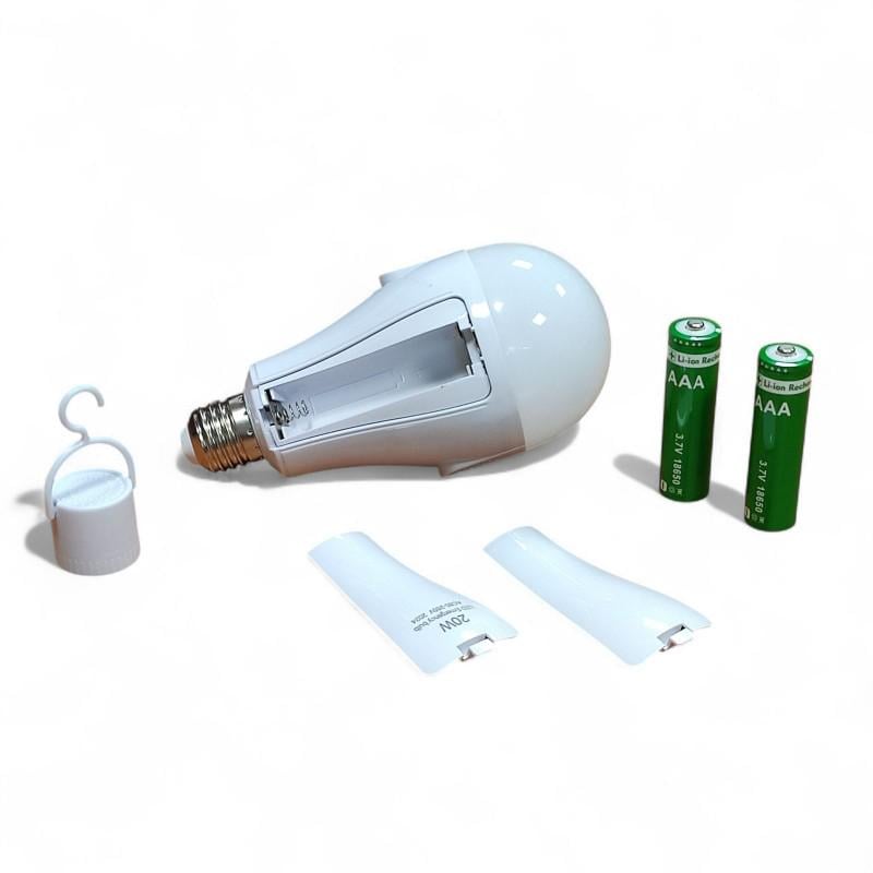 Світлодіодна лампа аварійна 20 Вт з акумулятором Е27 (29901004) - фото 2 Світлодіодна лампа аварійна 20 Вт з акумулятором Е27 (29901004) - фото 2