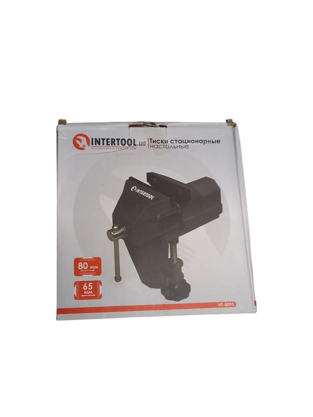 Тиски стационарное настольные Intertool HT-0095 80 мм (26389589) - фото 3 Тиски стационарное настольные Intertool HT-0095 80 мм (26389589) - фото 3