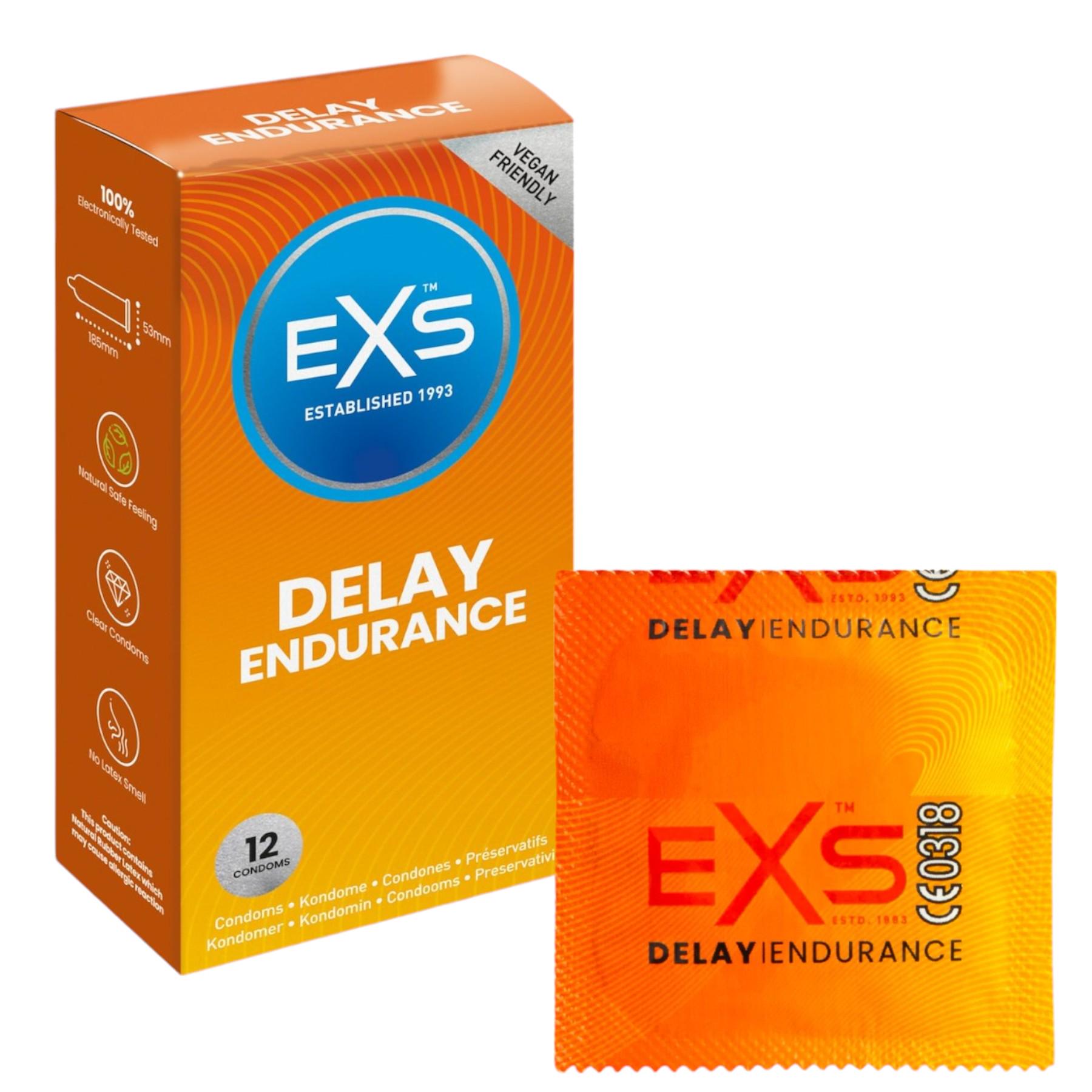 Презервативы с пролонгирующим эффектом Delay Endurance EXS №12