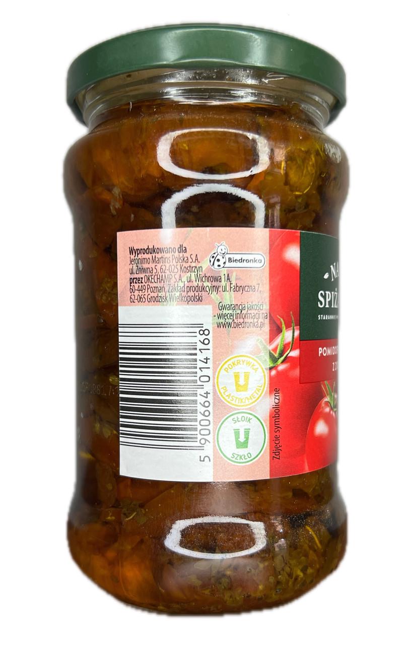 Помидоры вяленые в масле с травами Nasza Spizarnia 270 г - фото 3 Помидоры вяленые в масле с травами Nasza Spizarnia 270 г - фото 3