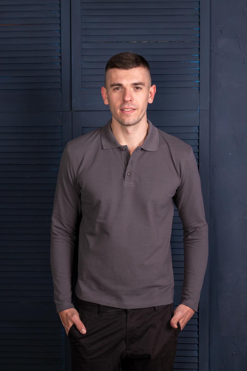 Поло TvoePolo XXL Темно-серый (519-17xxl)