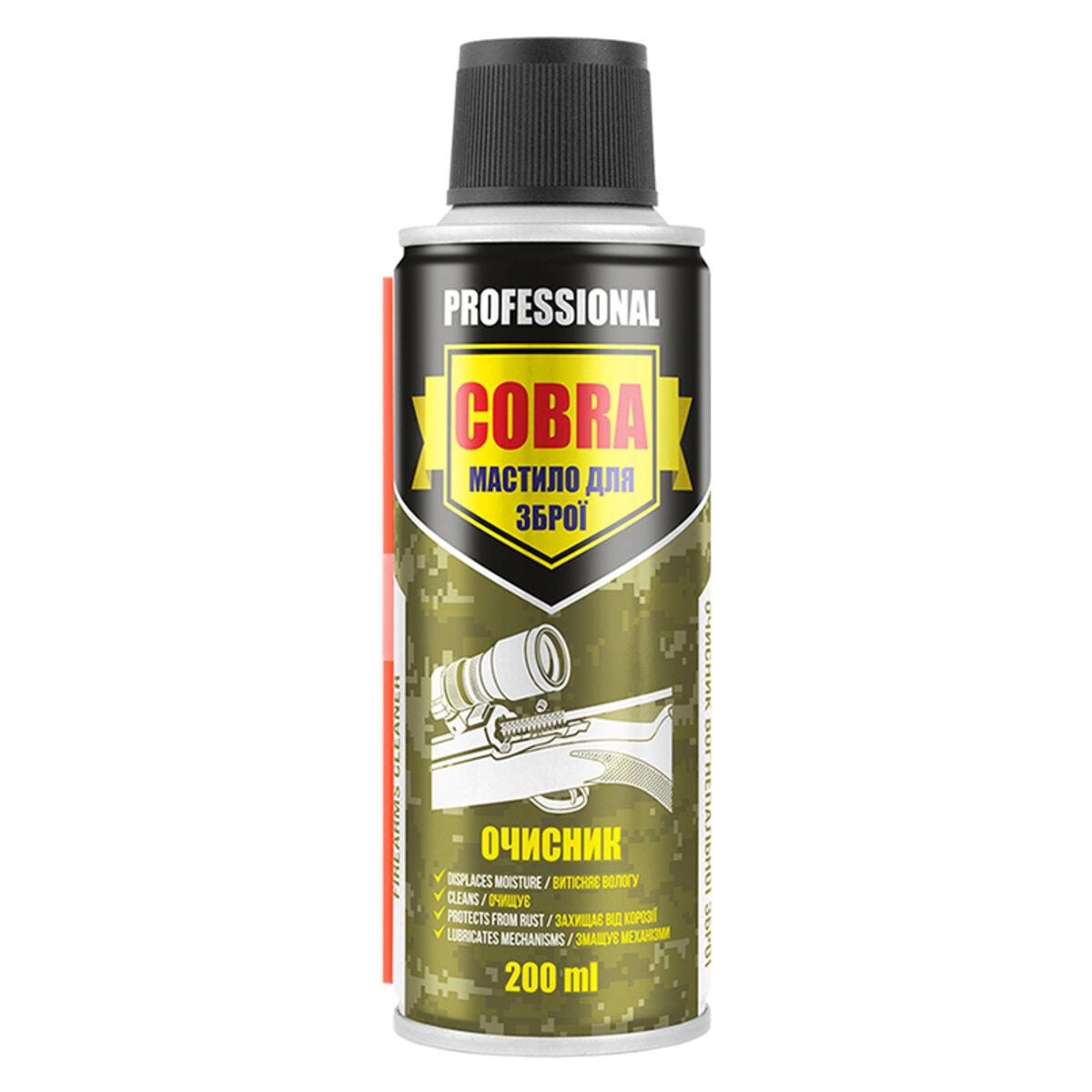 Мастило очисник для зброї Nowax Firearms Cleaner Cobra 200 мл (7567)