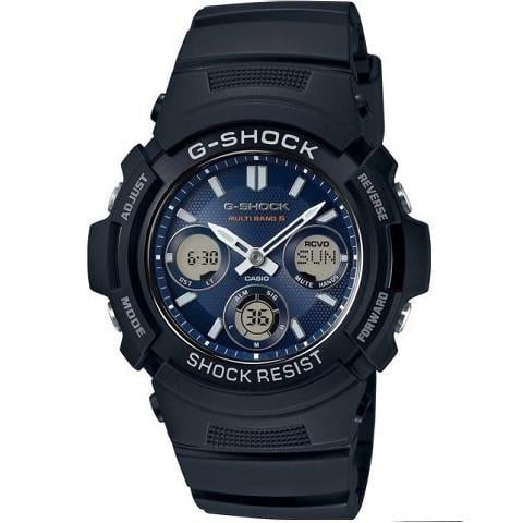Наручные часы Casio AWG-M100SB-2AER кварцевые D 46 мм (11781581)