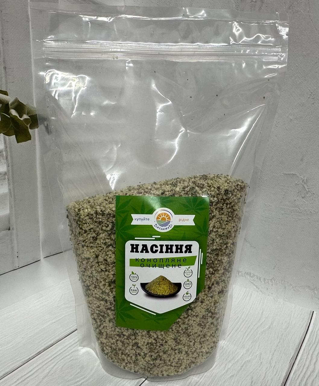 Семена конопли очищенные ТМ Десналенд 1 кг (3010)