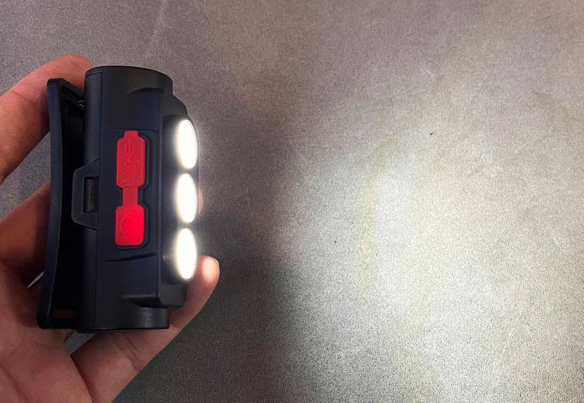 Фонарь налобный аккумуляторный BL-2119C Type-C 18650 COB с красным и белым светом (1311646477) - фото 4