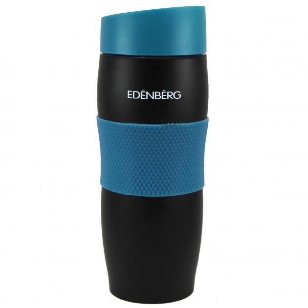 Термокружка вакуумная Edenberg EB-622 из нержавеющей стали 380 мл Синий (2530557776) - фото 2 Термокружка вакуумная Edenberg EB-622 из нержавеющей стали 380 мл Синий (2530557776) - фото 2