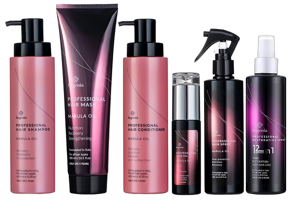 Набір для догляду за волоссям Bogenia з олією марули