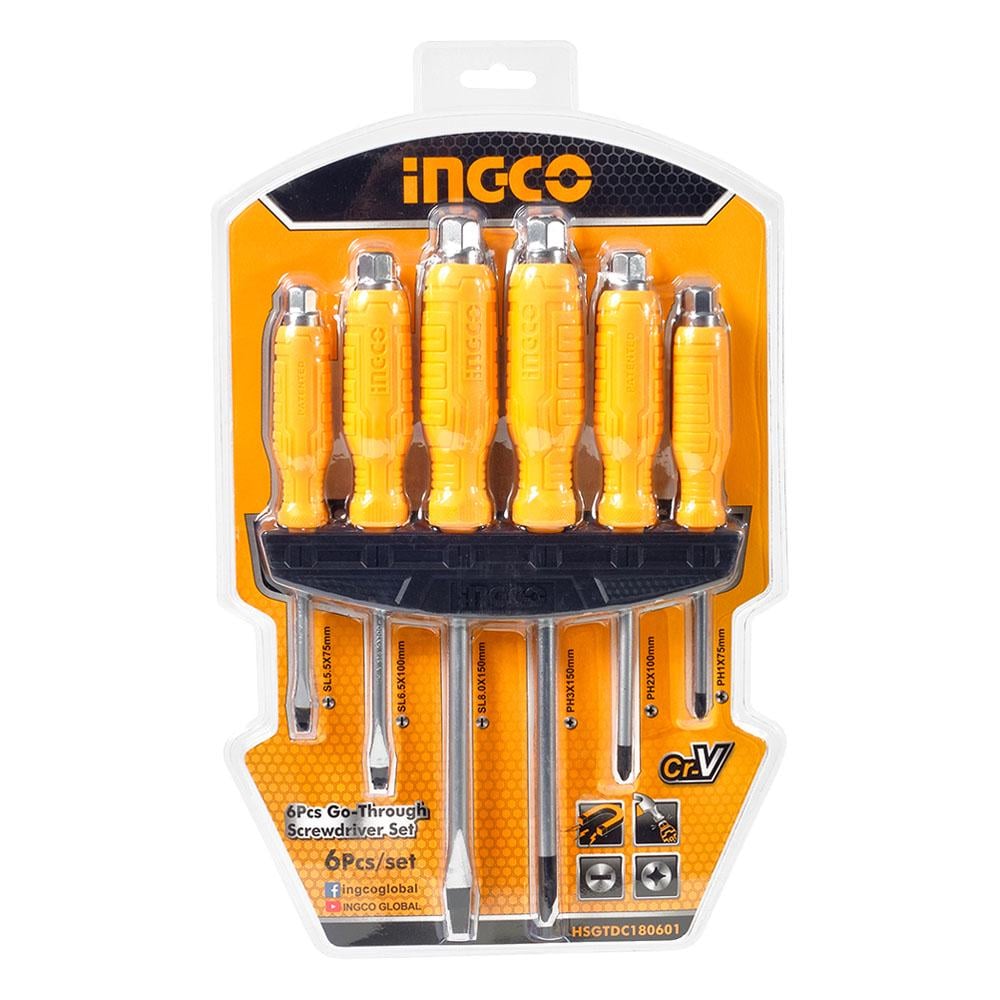 Набір ударних викруток INGCO 6 шт.