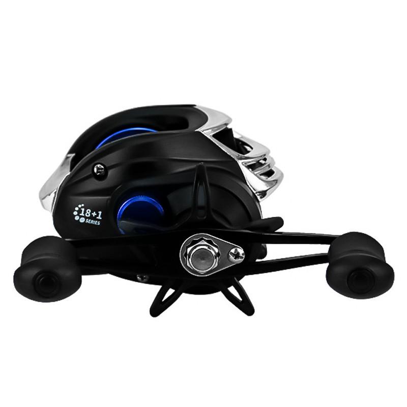 Катушка мультипликаторная Yumoshi AK 200 Black-Blue Right - фото 4 Катушка мультипликаторная Yumoshi AK 200 Black-Blue Right - фото 4