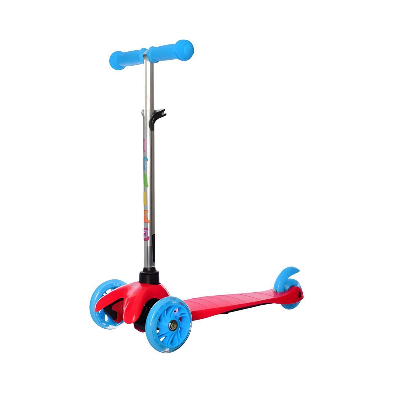 Самокат BB 3-013-4-CR Красный/Синий