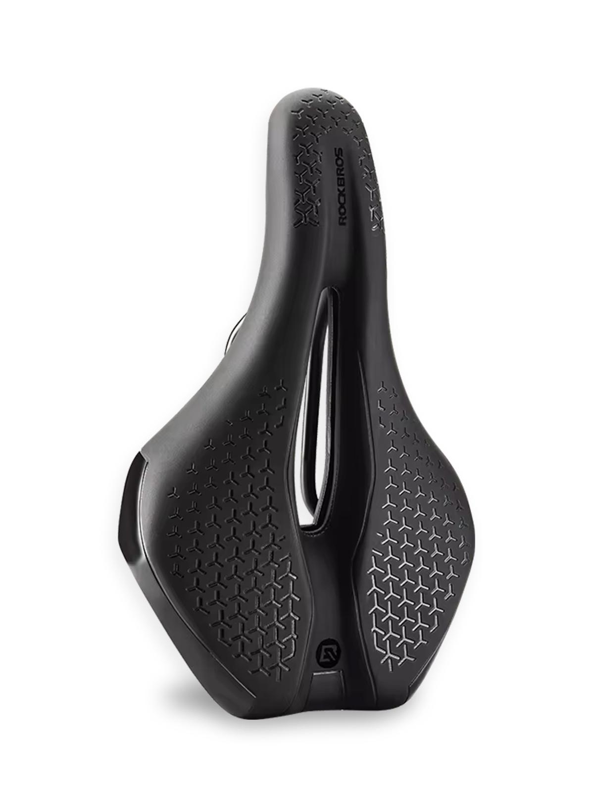 Седло для велосипеда ROCKBROS с вентиляционным отверстием и амортизацией анатомическое Черный (73550) - фото 10