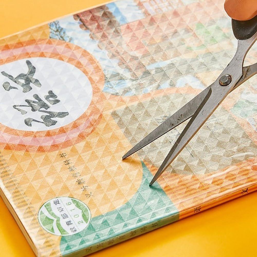 Обложки для тетрадей/книг AdersWrap с наклейками самоклеящиеся 7 шт. Прозрачный (2365) - фото 8