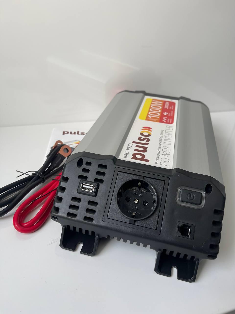 Преобразователь напряжения Pulso IMU-1020 USB-5VDC2.0A 12-220 V 1000 W - фото 2 Преобразователь напряжения Pulso IMU-1020 USB-5VDC2.0A 12-220 V 1000 W - фото 2