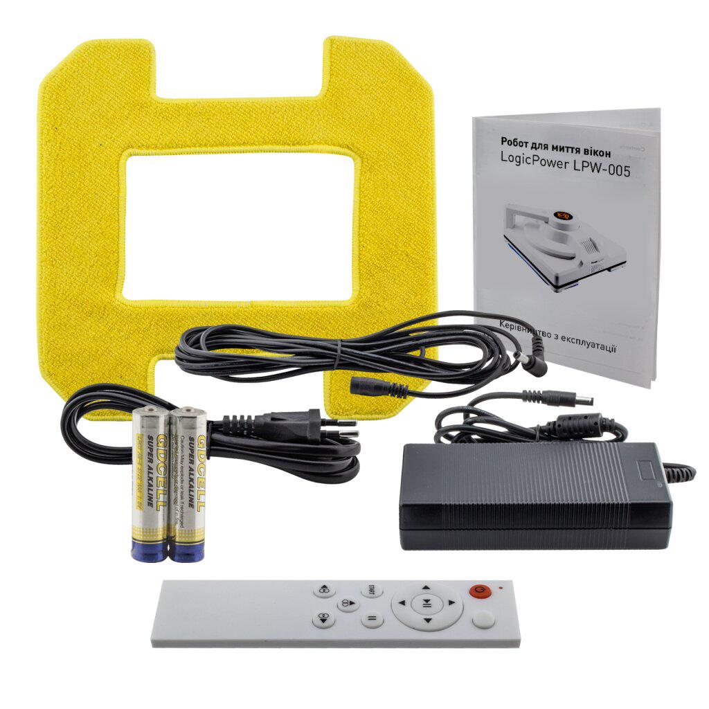Робот для миття вікон LogicPower LPW-005 75 Вт 24V (30220859) - фото 5 Робот для миття вікон LogicPower LPW-005 75 Вт 24V (30220859) - фото 5